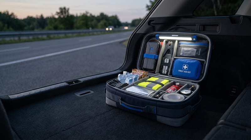 car emergency kit checklist - roadside assistance data and analysis