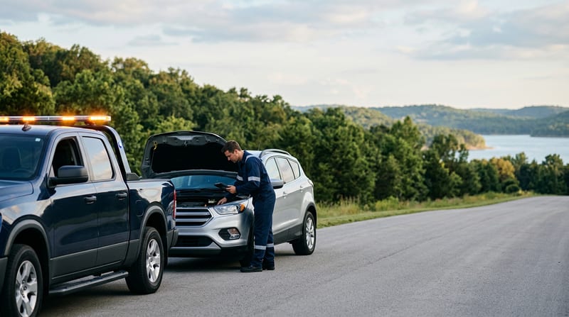 roadside help near indian point branson - roadside assistance data and analysis